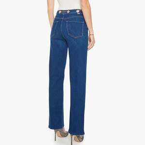 Mother Off The Chain High Waist Tunnel Vision Straight Jean Women's 32 Pinkies